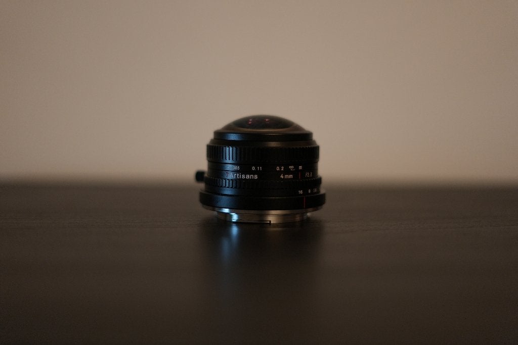 7artisans 4mm F/2.8 Sony E, Ophalen, Nieuw, Groothoek Fisheye-lens