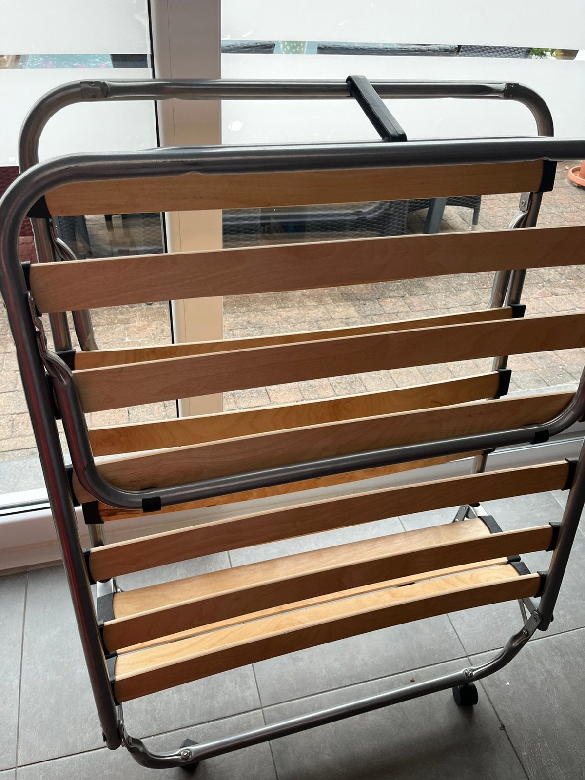 Plooibed, Huis en Inrichting, Ophalen, Gebruikt