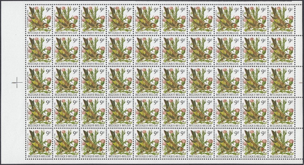 BUZIN - volledige vellen - met 5x SPECIAAL, Ophalen of Verzenden, Postfris, Orginele gom