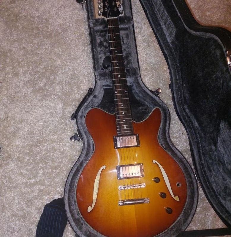 Eastman Romeo V1, Ophalen of Verzenden, Zo goed als nieuw, Hollow body, Overige merken