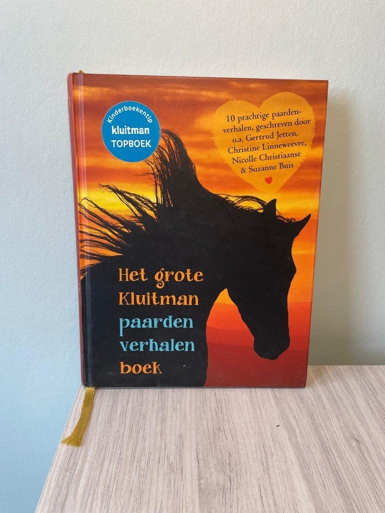 Het grote Kluitman paardenverhalenboek, Boeken, Ophalen of Verzenden, Zo goed als nieuw, Fictie, Gertrud Jetten