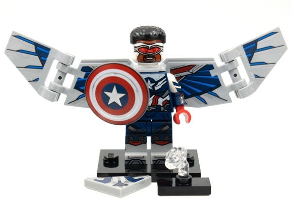 Lego figuur Captain America Marvel serie 1 / F4, Enlèvement ou Envoi, Marvel, Lego, Comme neuf