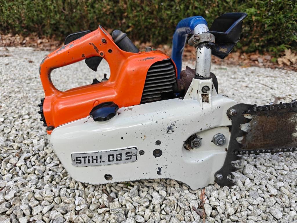 tronçonneuse Stihl 08S, Enlèvement