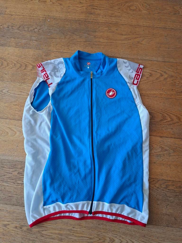 Chemise de vélo sans manches Castelli XL, Vélos & Vélomoteurs, Accessoires vélo | Vêtements de cyclisme, Envoi, XL