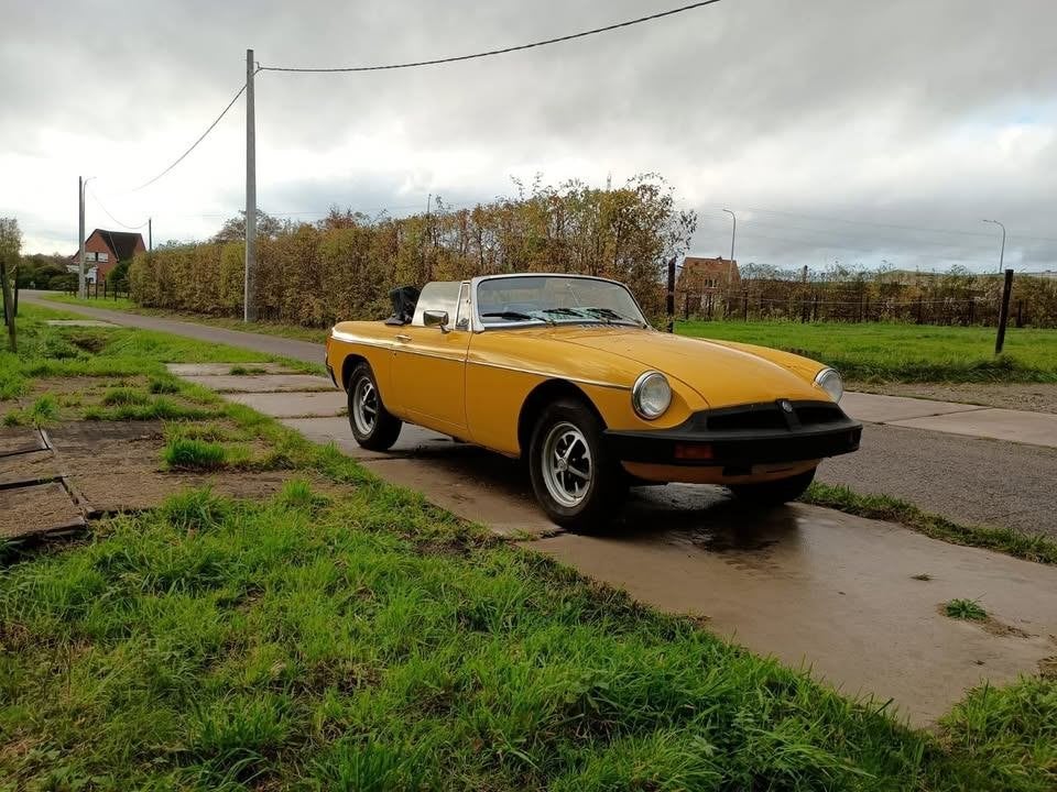 Voiture classique MGB de Californie, Autos, Achat, Boîte manuelle, Noir, 2 portes