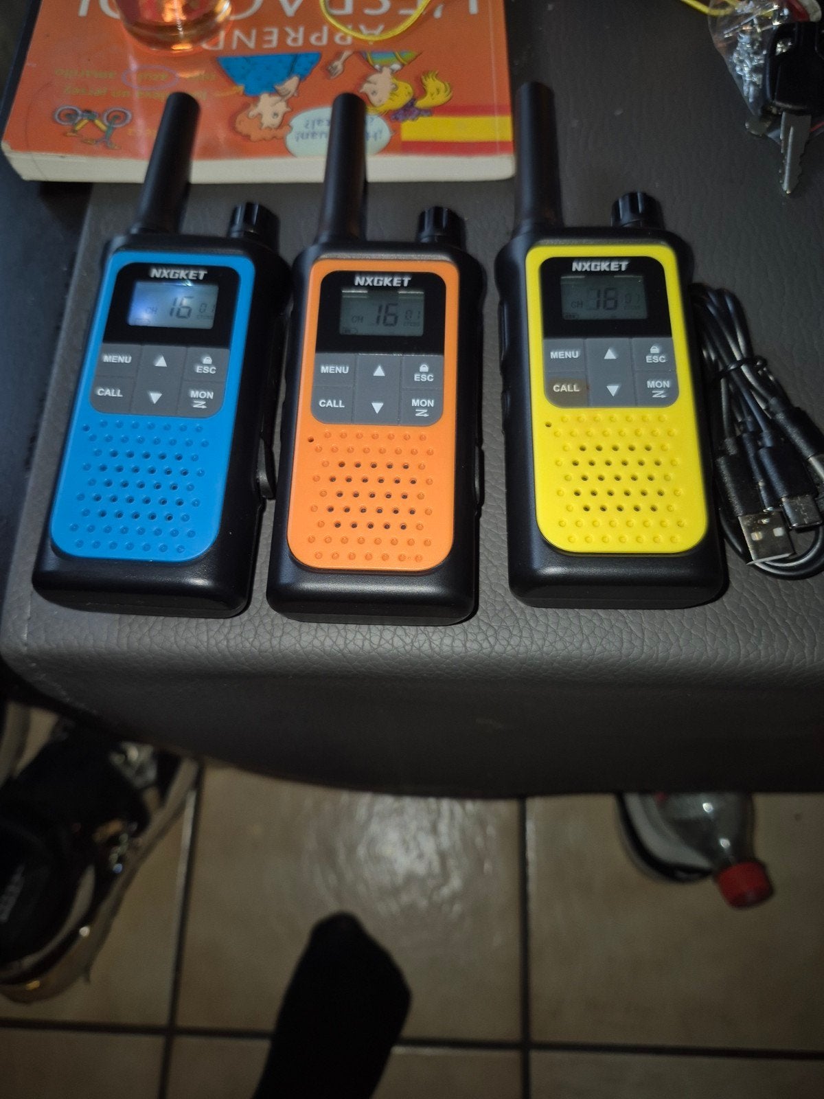 talkie-walkie longue portée, Télécoms, Enlèvement ou Envoi, Fonction mains libres