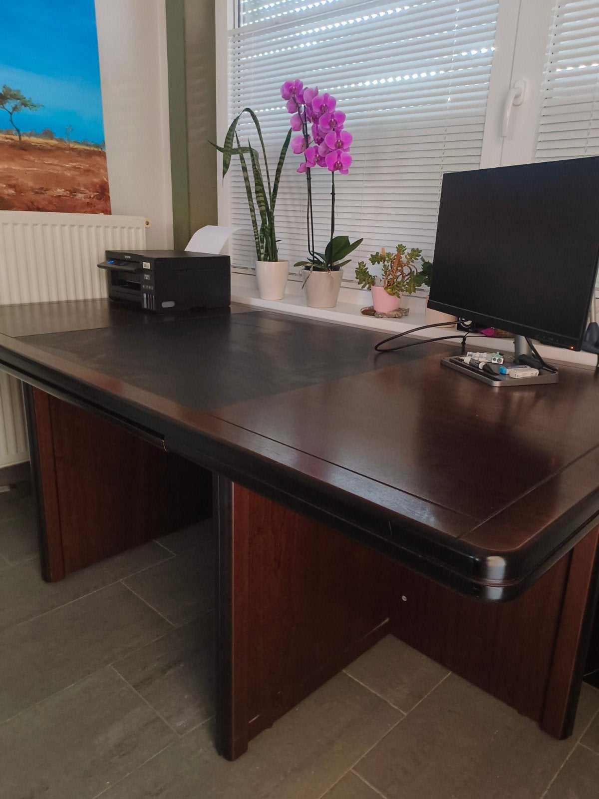 Bureau robuste, Maison & Meubles, Bureaux, 197 cm, Autres types, Enlèvement, 101 cm