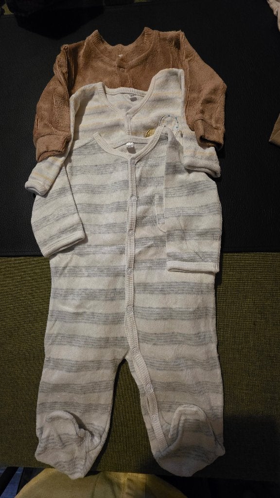 Pyjama 3 x 1 pièce, Enlèvement, Utilisé, Garçon, Vêtements de nuit ou Sous-vêtements