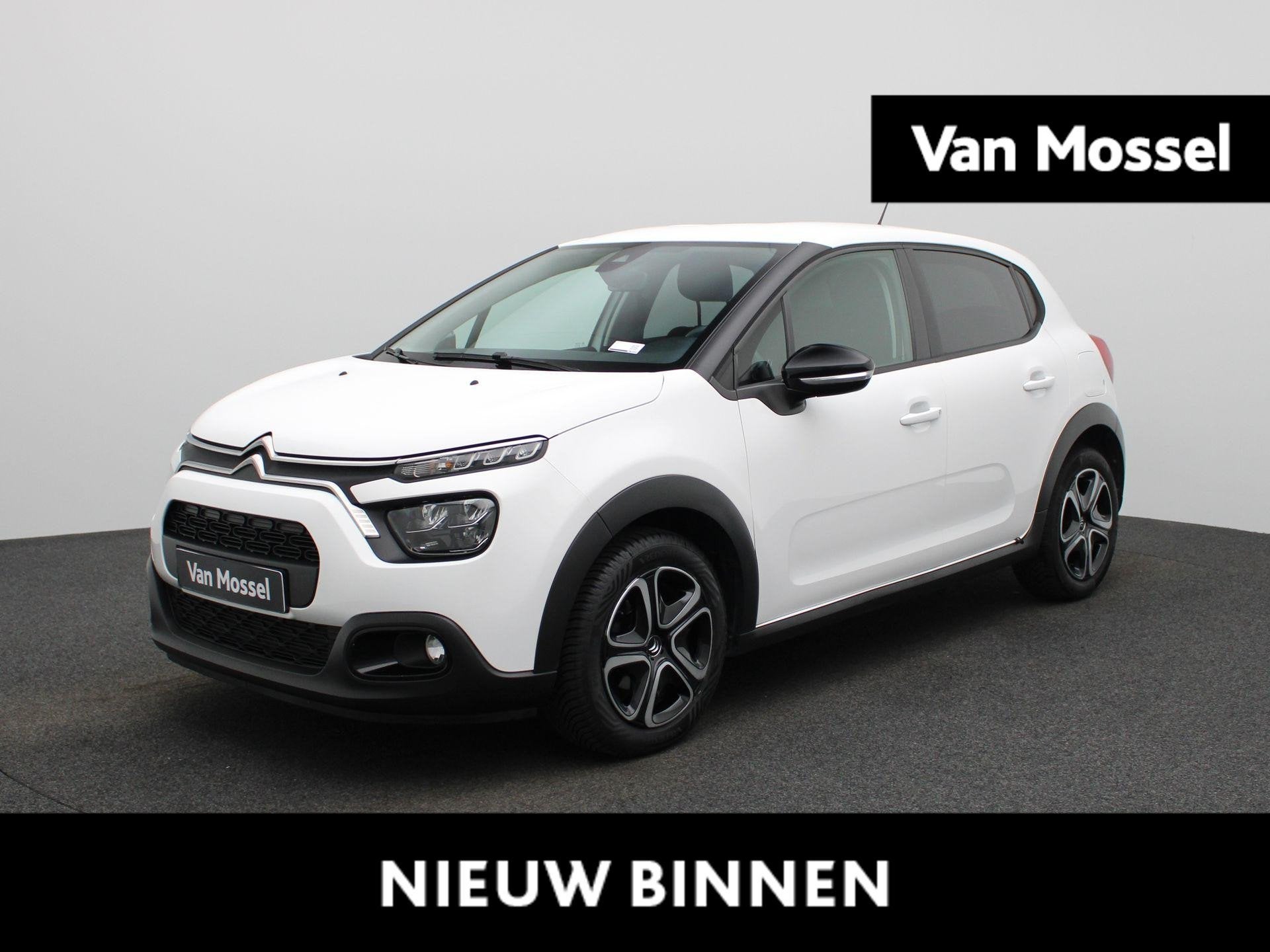Citroën C3 1.2 PureTech 82 S&S MAN Feel, Auto's, Voorwielaandrijving, 96 g/km, Wit, Bedrijf