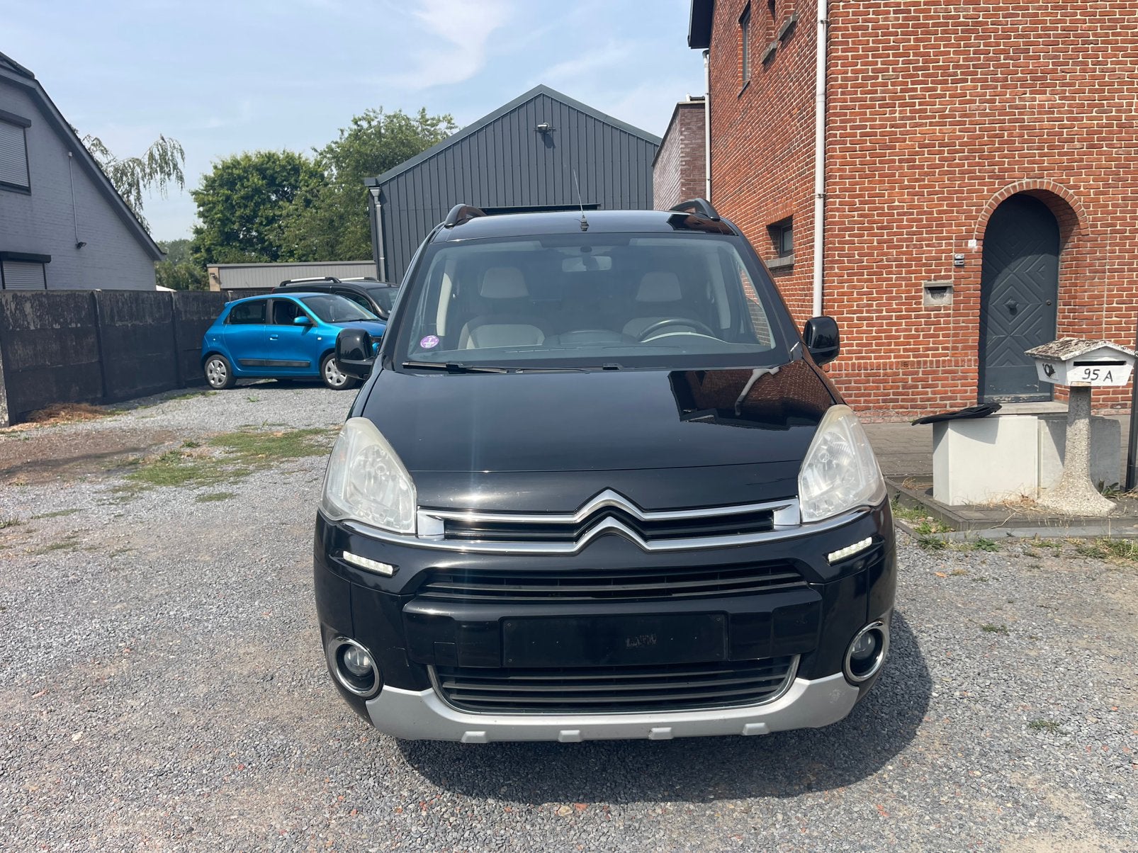 Citroen Beringo 1.6i Benzine Multispace,Airco,Sensoren,..., Auto's, Euro 5, Monovolume, 72 kW, Zwart