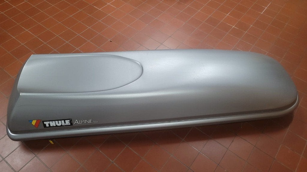 Een Thule Alpine 700 dakkoffer verkopen, Auto diversen, Dakkoffers, Ophalen, Gebruikt