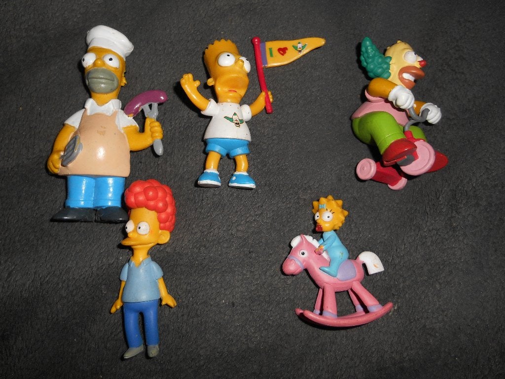 SIMPSON lot de 5 figurine, Collections, Enlèvement ou Envoi