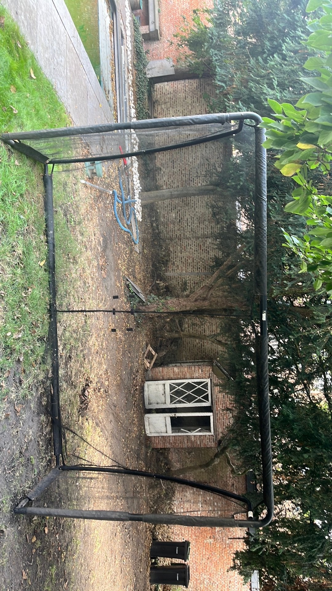 Zwarte voetbalgoal, Sport en Fitness, Ophalen