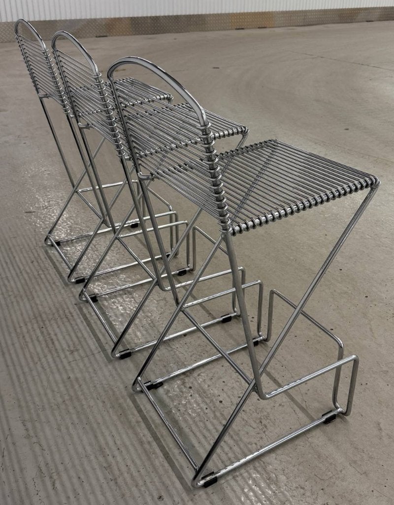 3 x Till Behrens barkrukken (zithoogte 62 cm), Ophalen