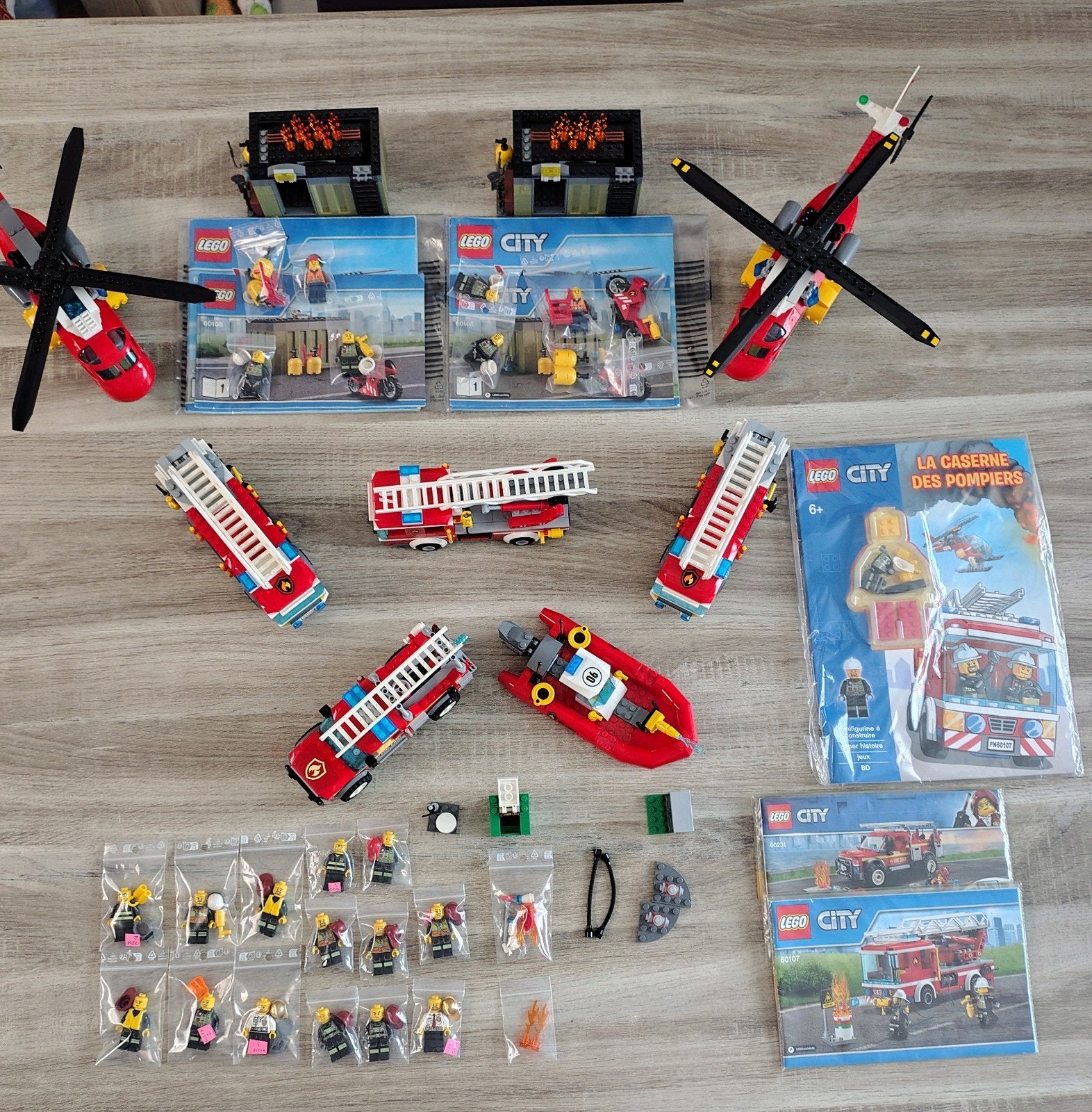 Lot Lego Pompier, Plusieurs sets, City, Enlèvement ou Envoi, Lego