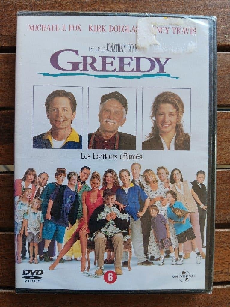 )))  Greedy  //  M. J. Fox / K. Douglas  //  Neuf  (((, CD & DVD, DVD | Comédie, Neuf, dans son emballage, Autres genres, Tous les âges