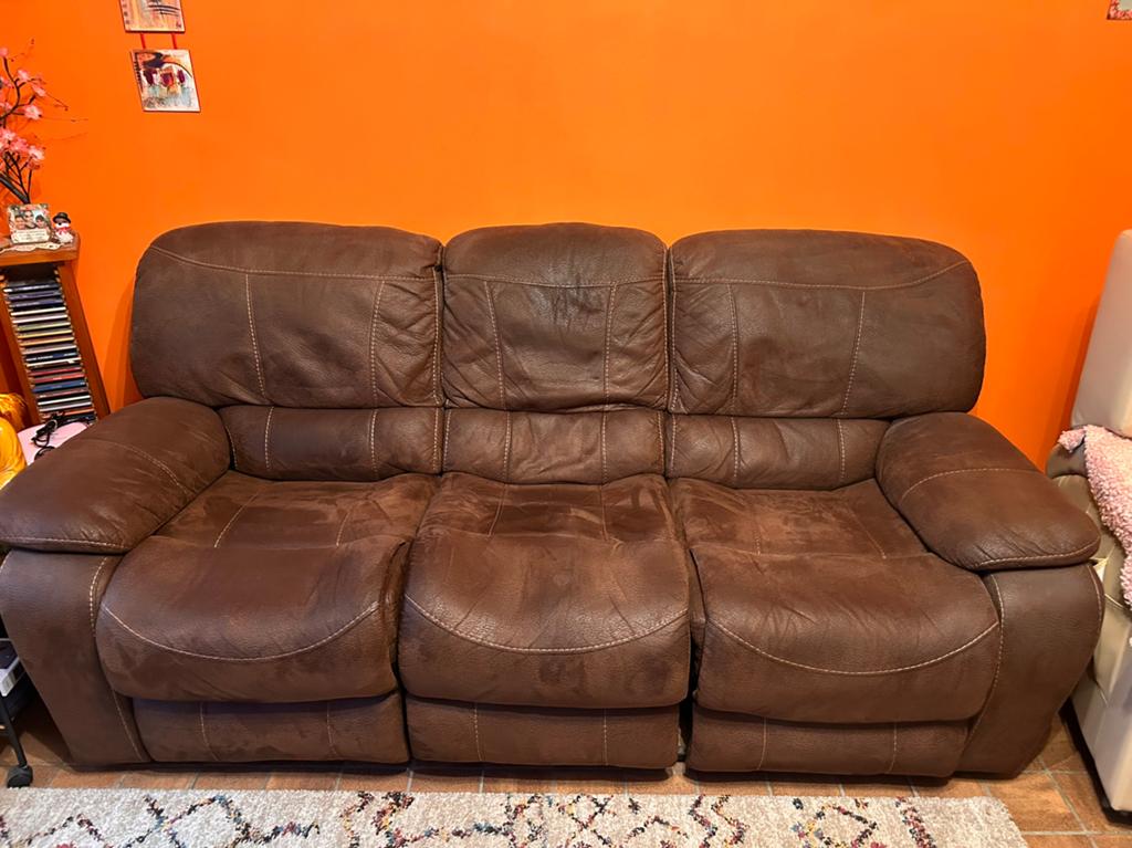 3-Zit relax zetel te koop., Maison & Meubles, Enlèvement, Utilisé, Trois personnes