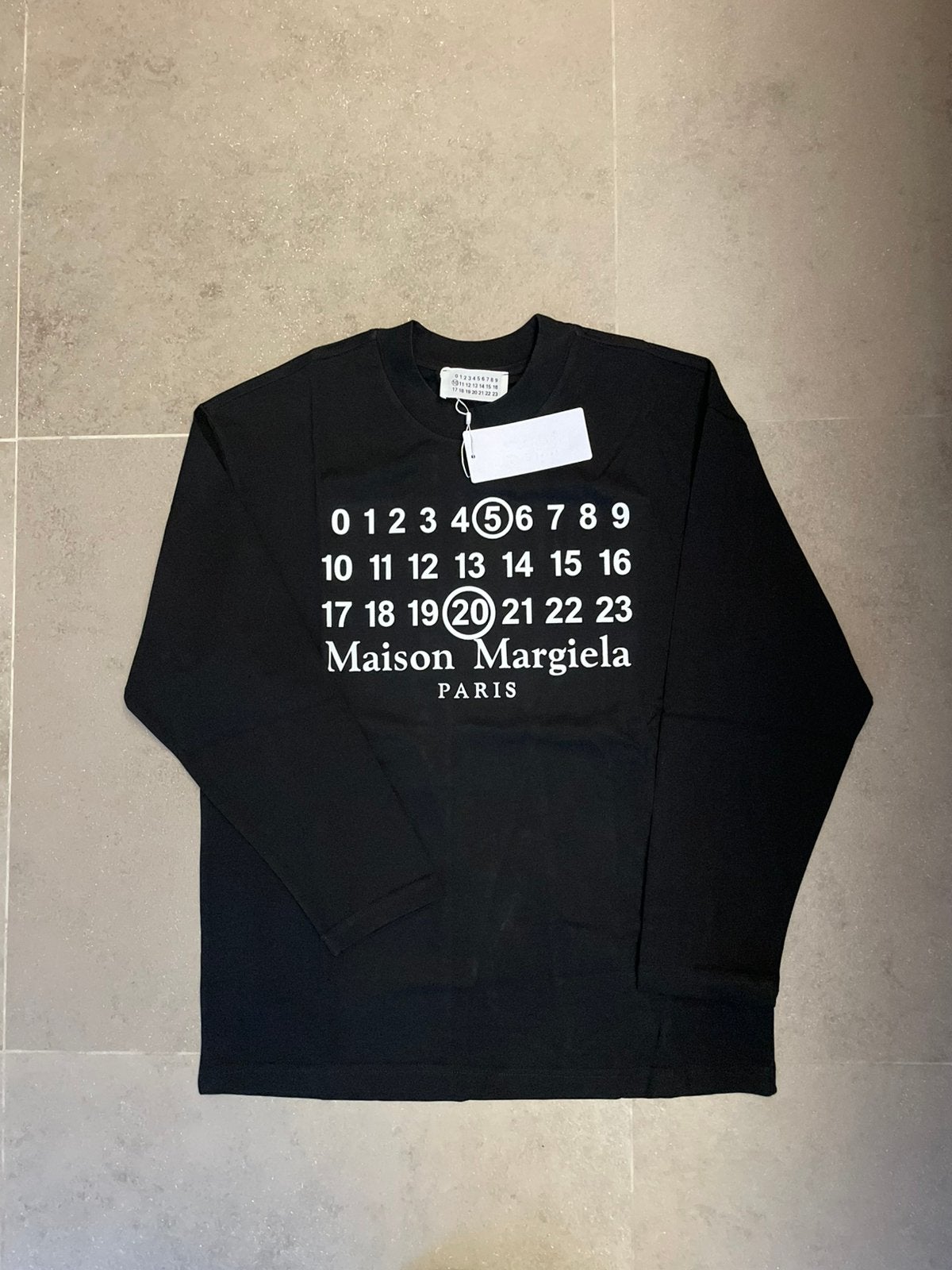 Maison Margiela longsleeve, Ophalen of Verzenden, Nieuw, Maat 48/50 (M), Zwart