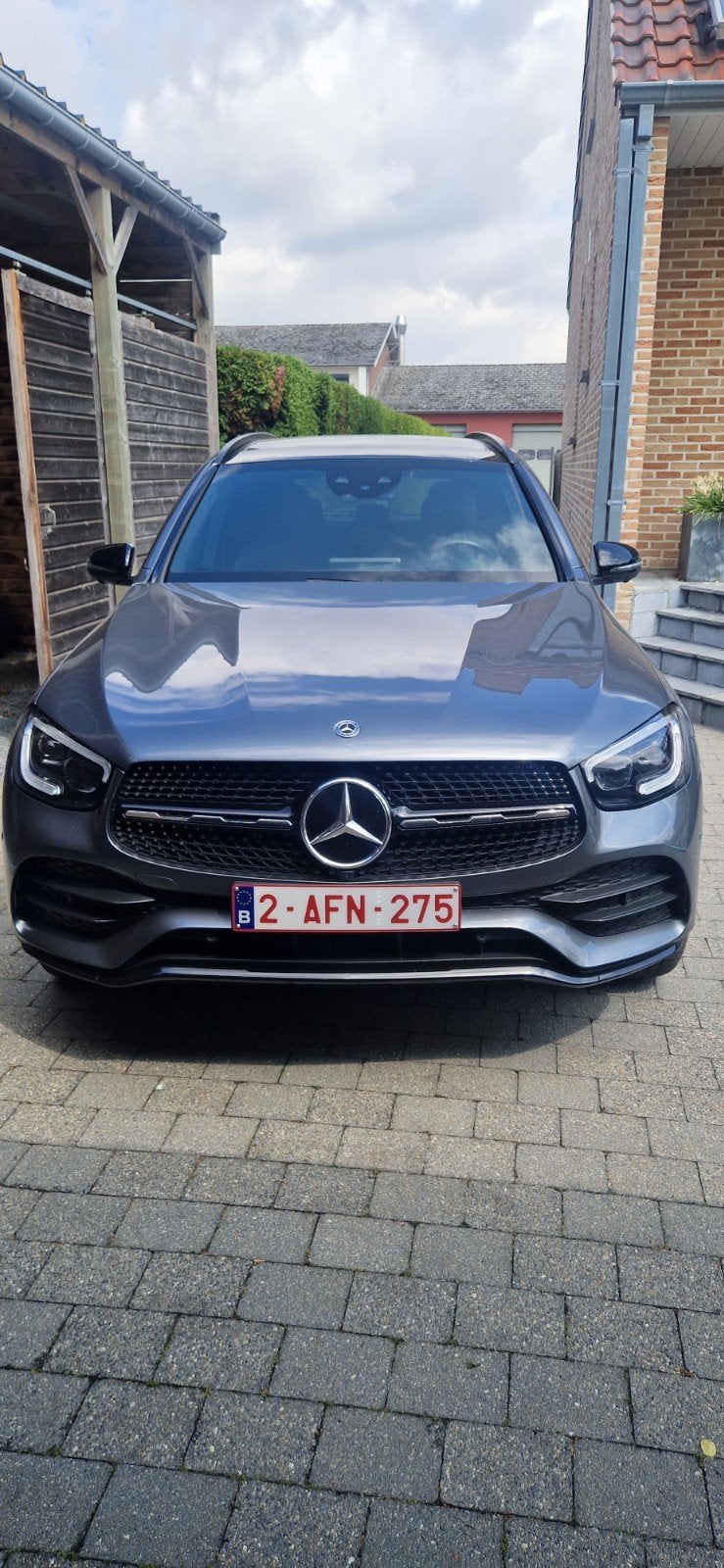 Mercedes Glc 300de AMG line, Auto's, Automaat, Zwart, Startonderbreker, GLC