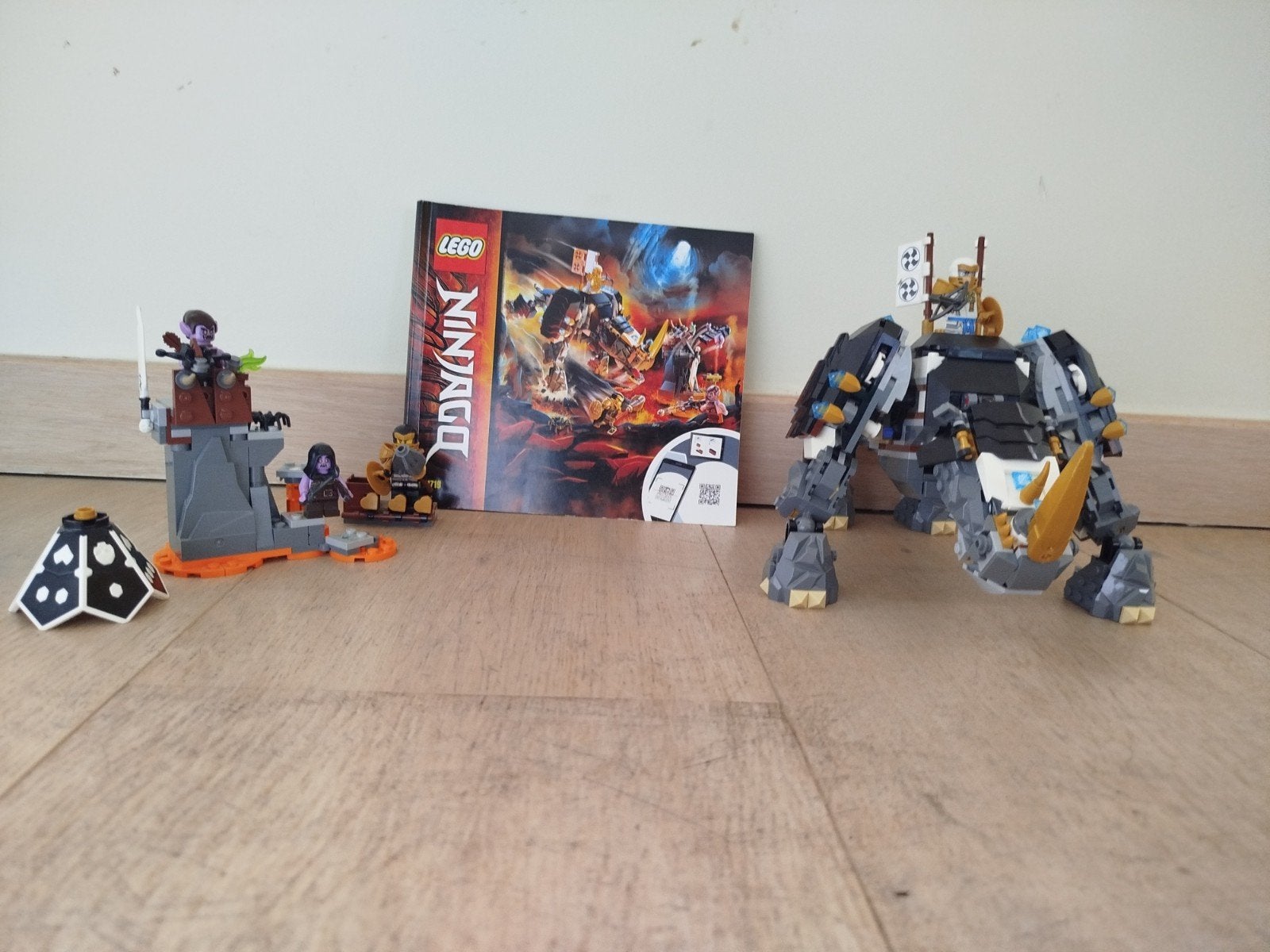 LEGO 71719 Ninjago Het vechtdier van Zane, Enlèvement ou Envoi, Lego, Ensemble complet, Comme neuf