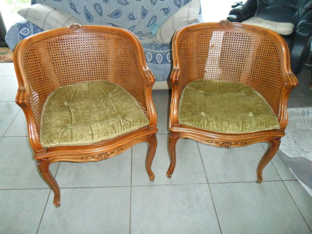 zeteltjes 2x stijl louis xv, Ophalen