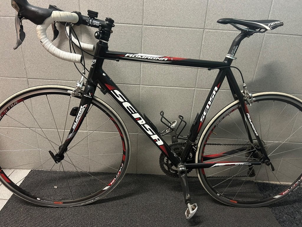 Vélo de route Sensa Romagna - Shimano 105 - Supra, Vélos & Vélomoteurs, Autres marques, Frein sur jante, Aluminium, Enlèvement
