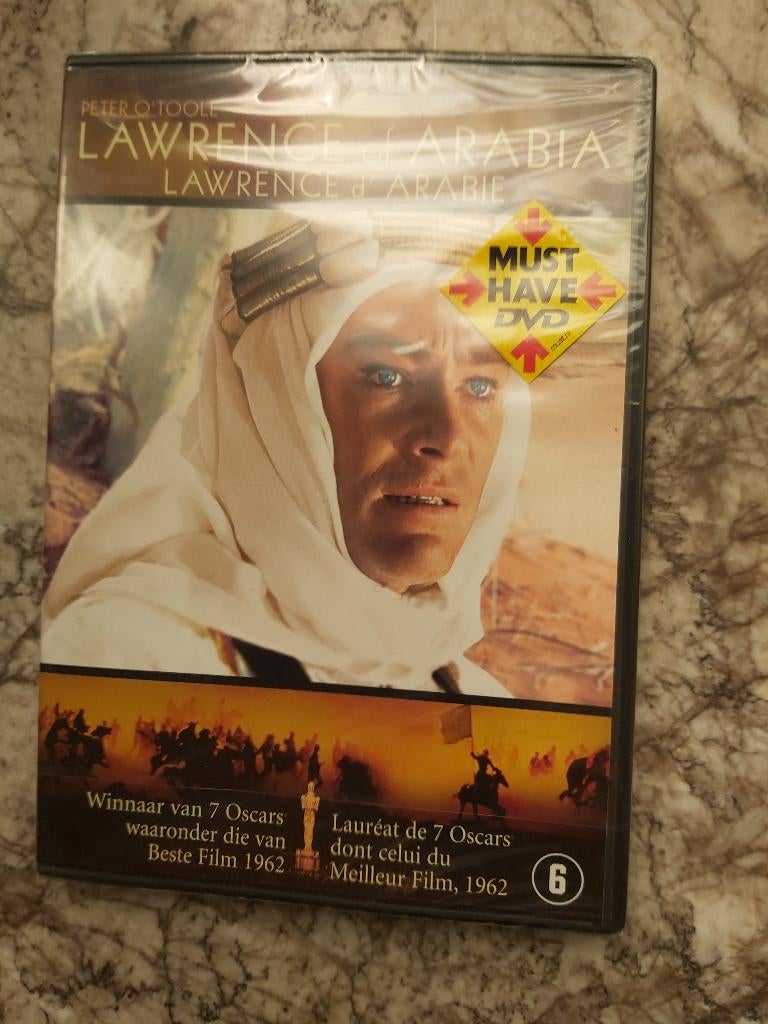 Lawrence of Arabia dvd, Cd's en Dvd's, Vanaf 6 jaar, Ophalen of Verzenden, Nieuw in verpakking
