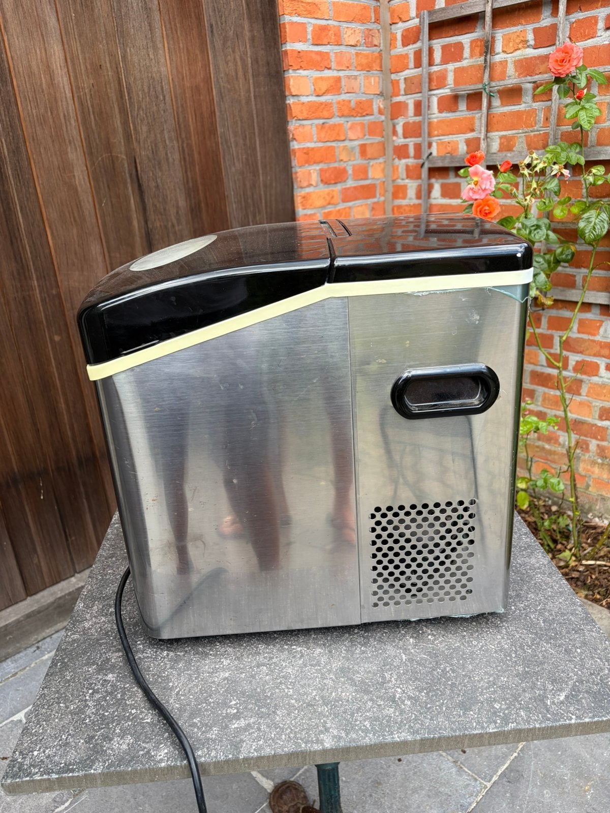 Ijsblokjesmaker RVS XL, Ophalen, Zo goed als nieuw