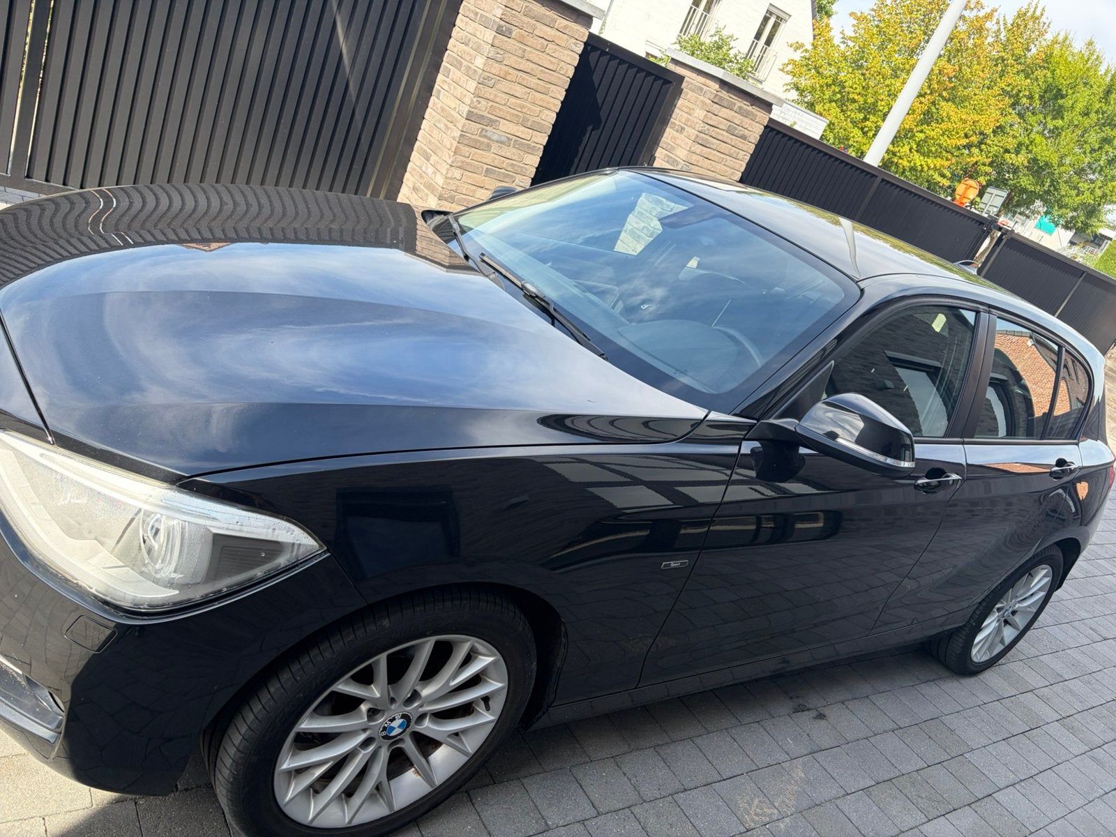 Bmw 118d eerste eigenaar, Auto's, Euro 5, Zwart, Bedrijf, Cruise Control