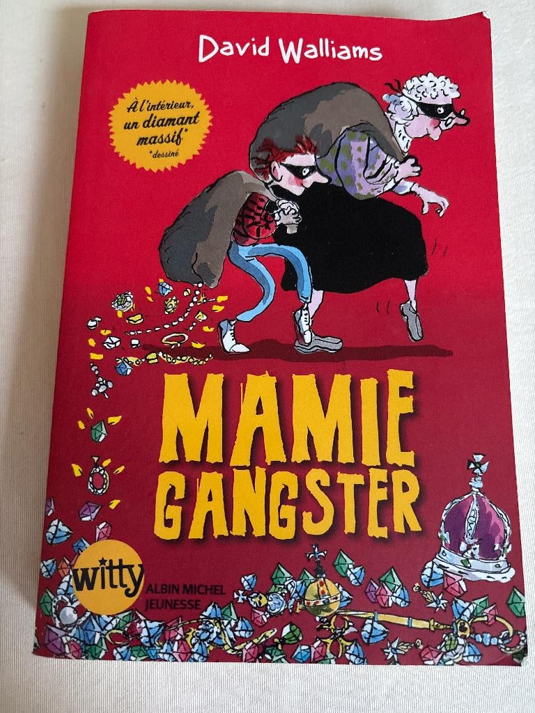 Mamie gangster, Boeken, Gelezen, Ophalen of Verzenden, Fictie, David Walliams