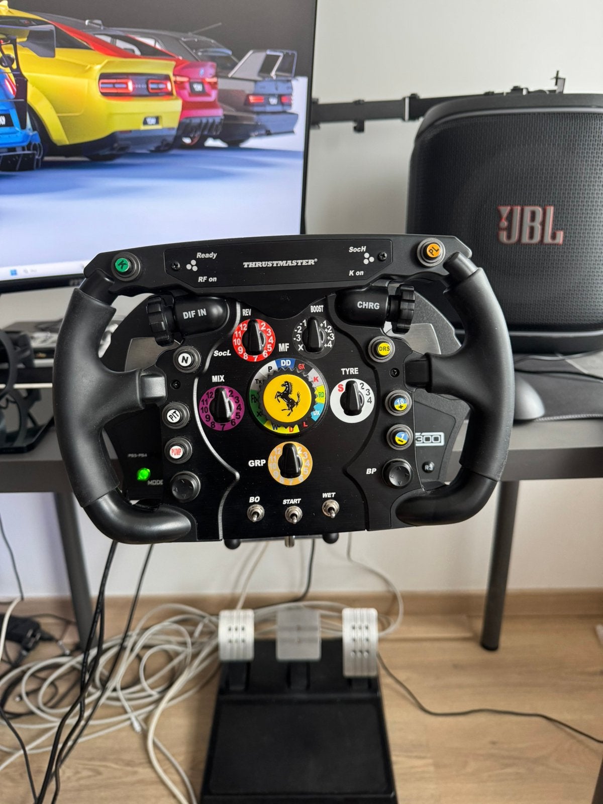 Trustmaster T300 Rs Gt, Games en Spelcomputers, Ophalen, Zo goed als nieuw, Stuur of Pedalen, PlayStation 5