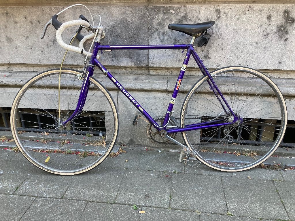 Fiets vintage, Fietsen en Brommers, Fietsen | Racefietsen, Minder dan 10 versnellingen, Gebruikt, 26 inch, Staal