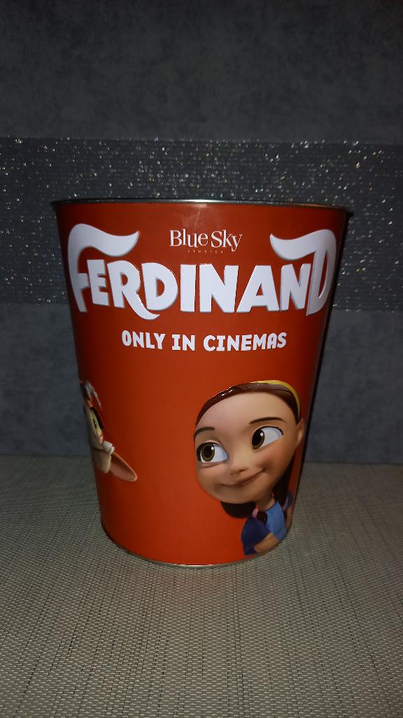 Ferdinand popcorn emmer, Verzamelen, Ophalen of Verzenden, Zo goed als nieuw, Film, Gebruiksvoorwerp