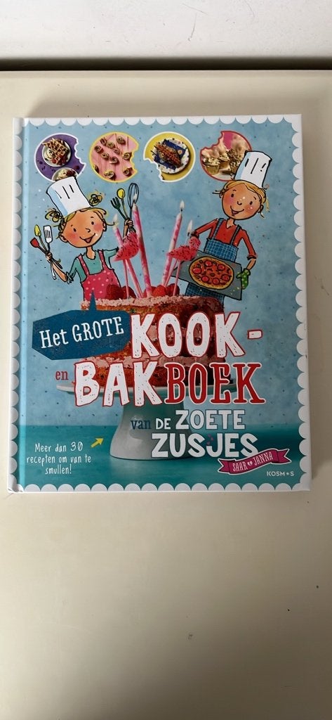 Zoete zusjes kook/bak boek, Ophalen, Zo goed als nieuw, Hanneke de Zoete