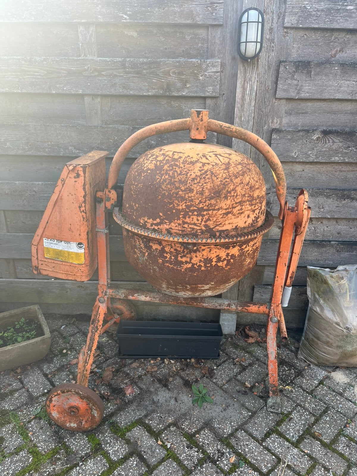 Betonmolen, Doe-het-zelf en Bouw, Ophalen of Verzenden, Gebruikt