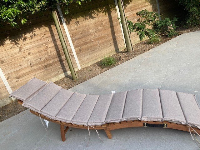 Opvouwbaar bed met ligkussen 182 x 54 x 58 cm 2 stuks, Jardin & Terrasse, Chaises longues, Neuf, Pliant, Enlèvement