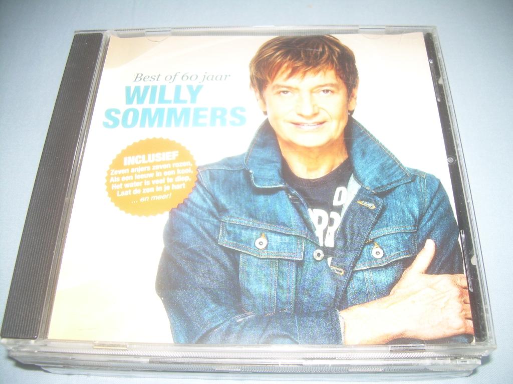 CD - WILLY SOMMERS - BEST OF 60 JAAR, Ophalen of Verzenden, Zo goed als nieuw, Levenslied of Smartlap
