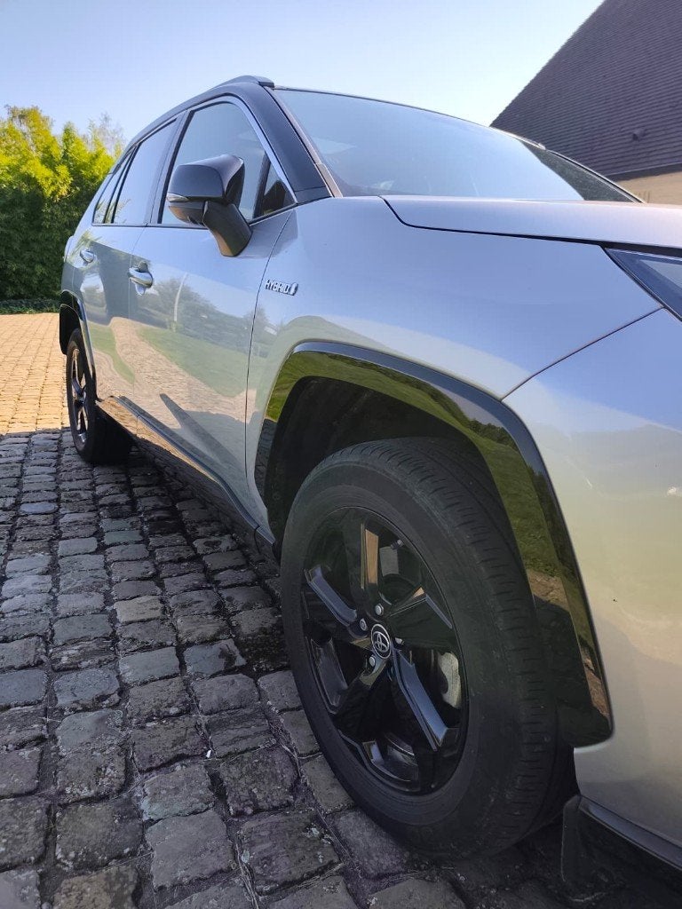 Toyota RAV4 RAV4 Hybrid HEV 2.5i i-AWD Style CVT Piano JBL, Autos, Argent ou Gris, Euro 6, Noir, 5 portes