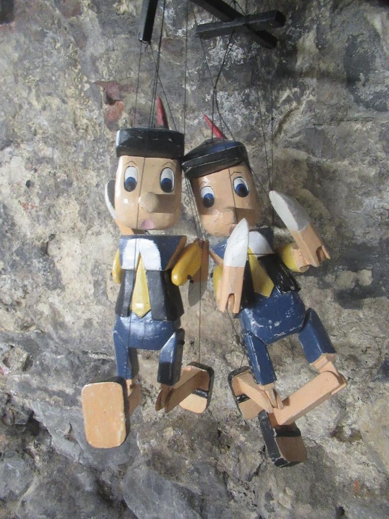 marionnettes pinnochio, Enfants & Bébés, Jouets | Poupées, Enlèvement, Comme neuf, Autres types