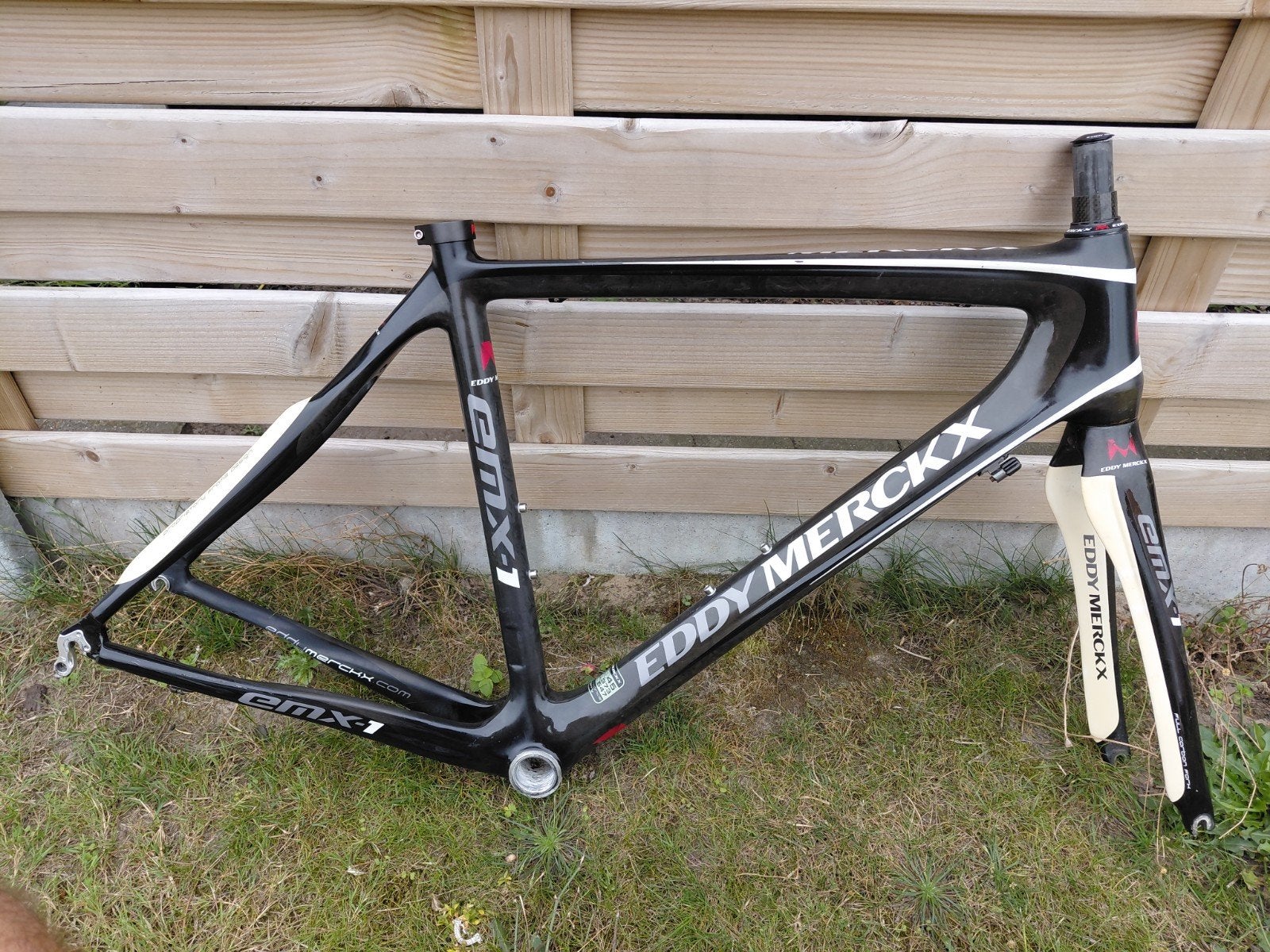 Cadre de vélo de route Merckx Emx-1 entièrement en carbone +, Eddy Merckx, Comme neuf, Carbone, Enlèvement