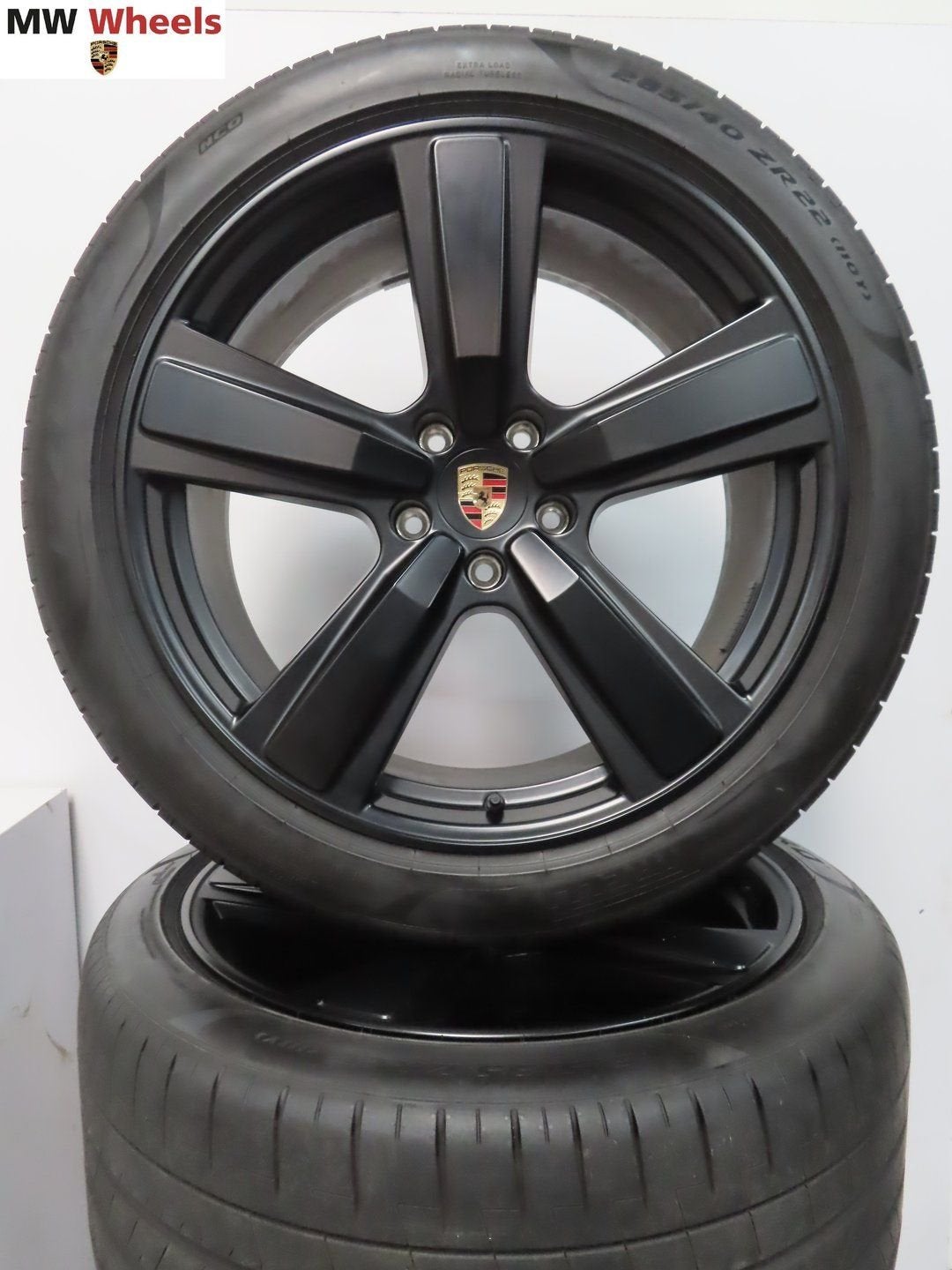 Porsche Cayenne 2025 coupe 22 inch velgen zomerbanden, Gebruikt, -, 285 mm, -