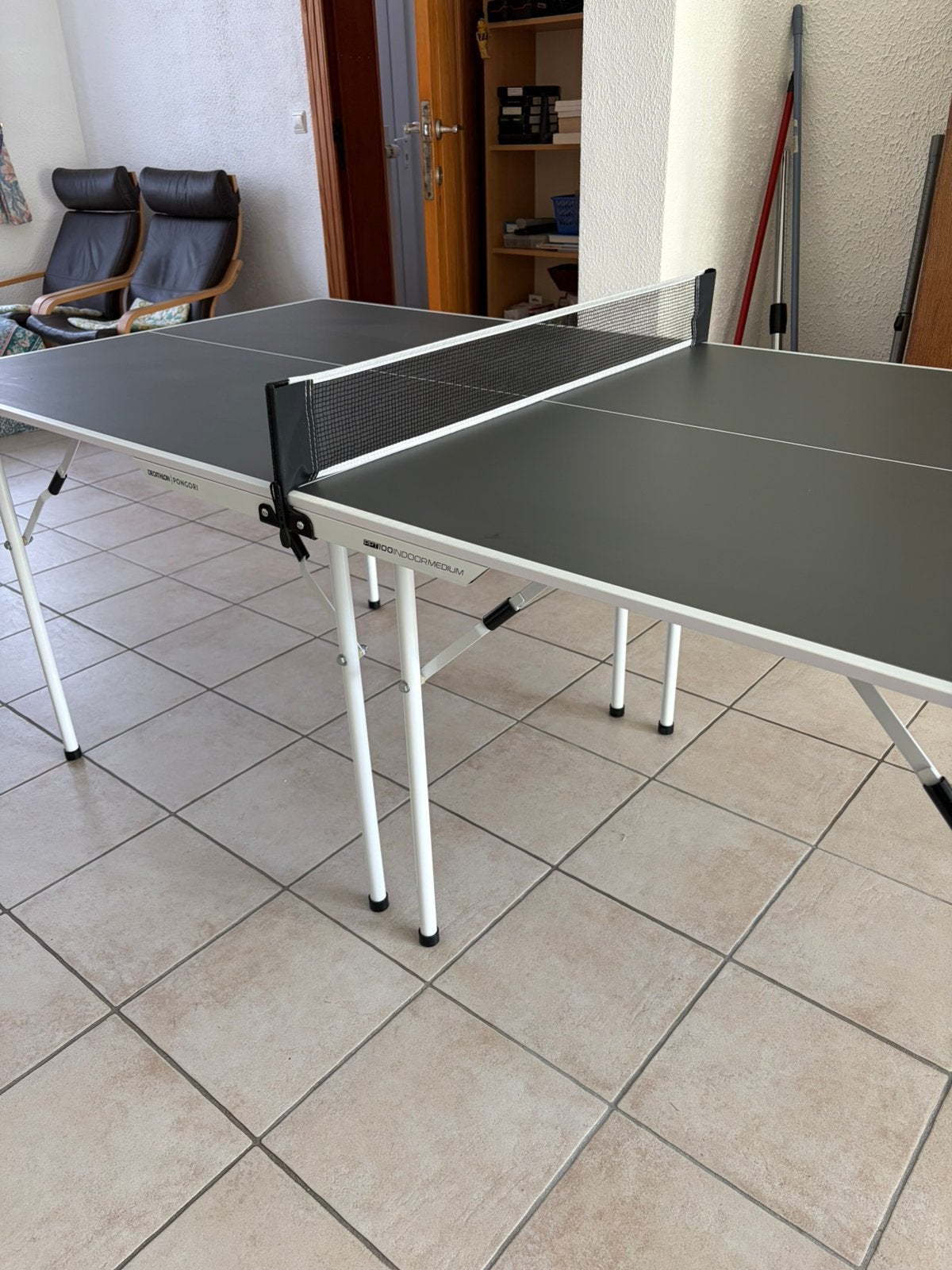 Table de ping pong PPT 130 Medium Indoor Black, Enlèvement, Utilisé, Table d'intérieur, Pliante