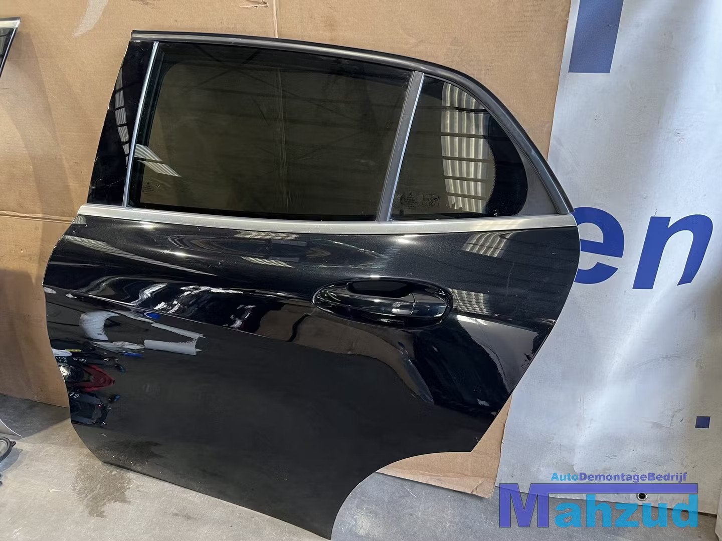 MERCEDES GLA X156 Zwart Links achter deur portier 2013-2020, Arrière, Mercedes-Benz AG, Mercedes-Benz, Utilisé