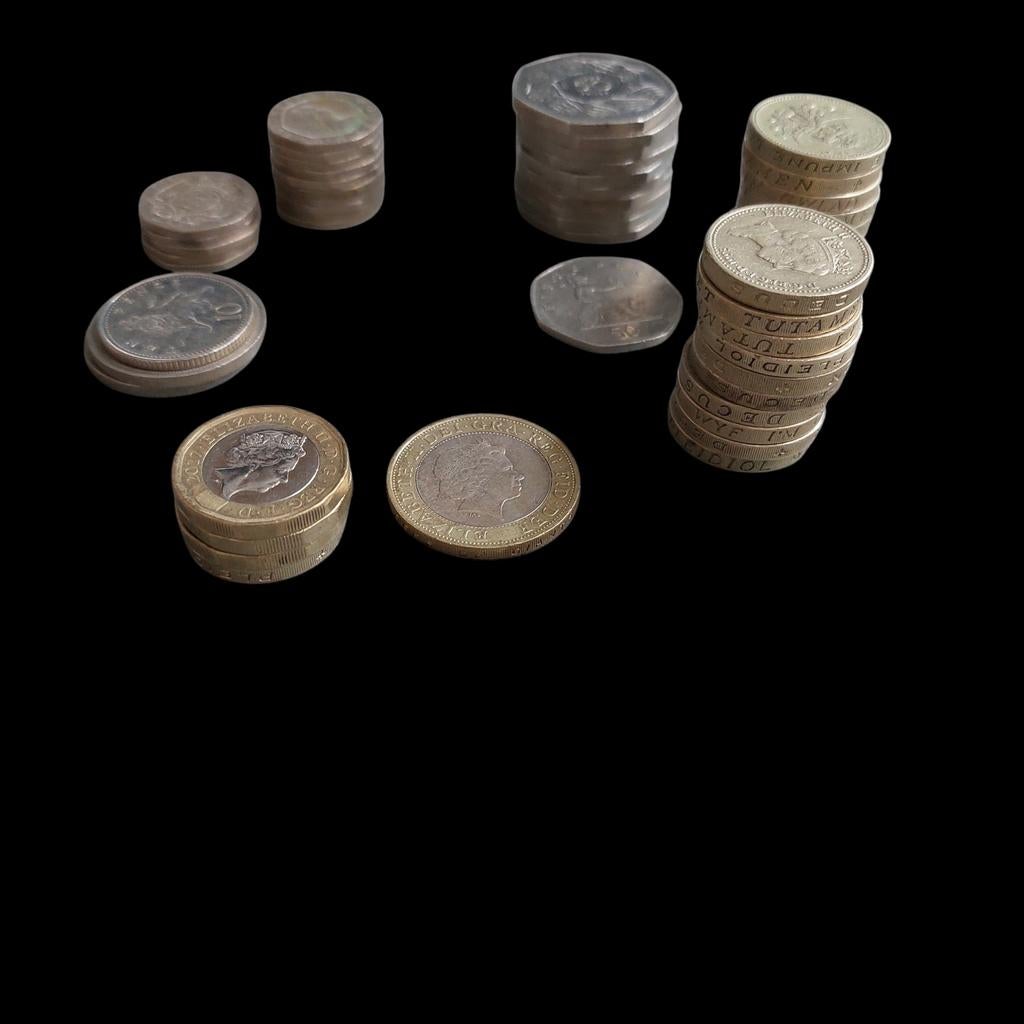 Lot de pièces de monnaie / Royaume-Uni / 34,8 Pounds = 40 €, Enlèvement ou Envoi, Monnaie en vrac