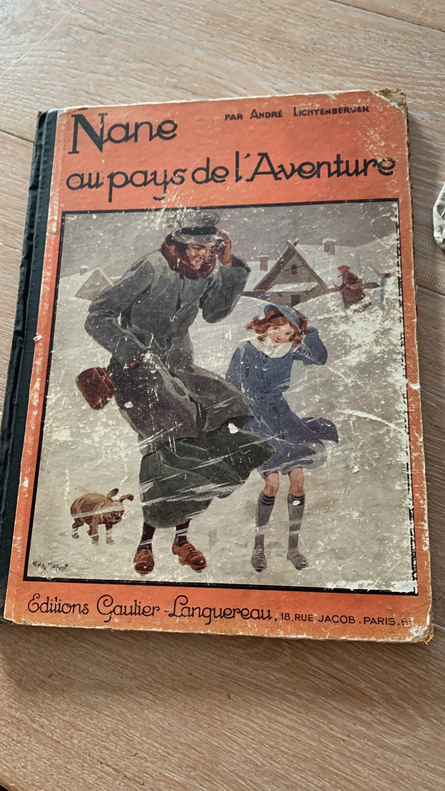 NANE Lichtenberger 1937 Au pays de l'aventure, Enlèvement ou Envoi