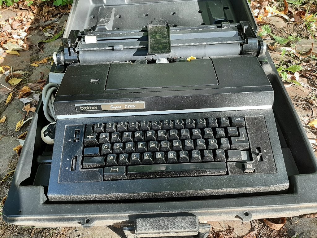 Machine à écrire Brother Super 7800, Enlèvement ou Envoi, Utilisé
