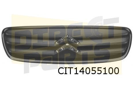 Citroen C2 (11/03)-(2/10) grille (zwart) Origineel! 7804T4, Neuf, -, -, Avant