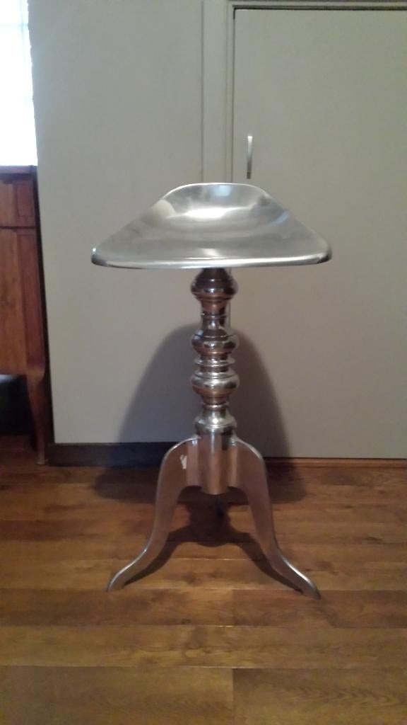 Barkruk Aluminium, Huis en Inrichting, Barkrukken, Ophalen, Gebruikt, Metaal