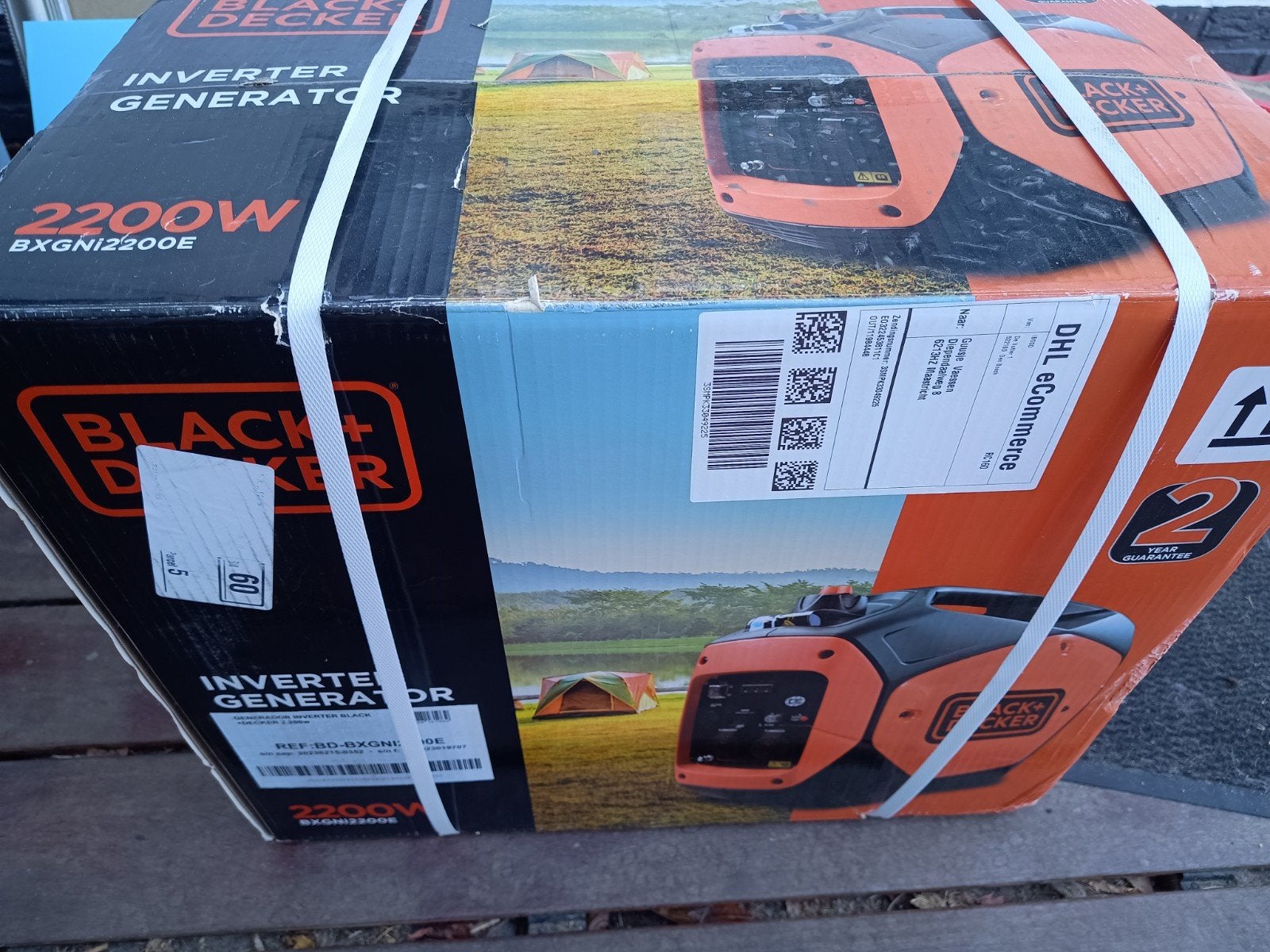Q Black+Decker BXGNi2200E aggregaat generator, Ophalen, Nieuw, Benzine