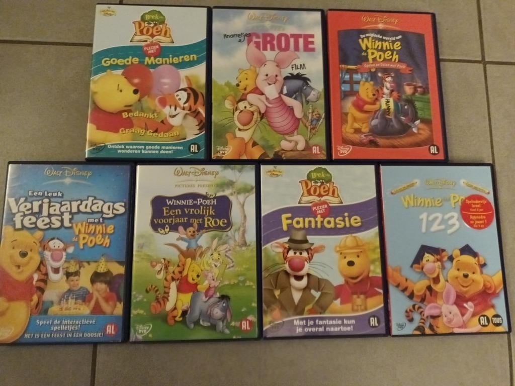 Dvds disney Winnie the pooh, Cd's en Dvd's, Ophalen of Verzenden
